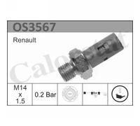Interruttore pressione olio OS3567 CALORSTAT by Vernet per RENAULT OPEL NISSAN