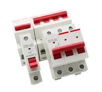 Interruttore principale a coltello per guida DIN 1P, 2P, 3P, 4P, 40A, 63A, 100A, 125A, interruttore per uso domestico e industriale, AC 230V, 400V (125A,2P)