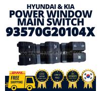 Interruttore principale alzacristalli elettrico originale OEM Hyundai Kia Ass...