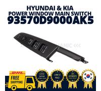 Interruttore principale alzacristalli elettrico originale OEM Hyundai Kia LH ...