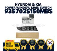 Interruttore principale alzacristalli elettrico originale OEM Hyundai Kia LH ...
