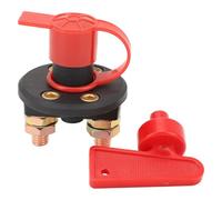 Interruttore principale di disconnessione a batteria, 12-24 V 300 A Corrente elevata Batteria Isolatore Interruzione di alimentazione Kill Switch con manicotto isolante,