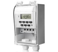 Interruttore programmabile, timer digitale, 220 V, timer digitale, 12 V DC 16 A, timer programmabile, timer digitale multifunzione, display LCD