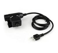 Interruttore PTT Tattico U94, Pulsante Push-to-Talk Con Spina Con Elevata Stabilità, Compatibilità Multi-radio (5 Opzioni Di Spina)(For ICOM)