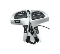 Interruttore Pulsante Controllo Audio Volante Automatico Per TOYOTA Per HILUX Per VIGO Per COROLLA Per CAMRY Per HIGHLANDER Per INNOVA Telecomando con Pulsante Al Volante(UV silver1)