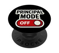 Interruttore pulsante di spegnimento modalità principale Fine anno scolastico estate PopSockets PopGrip Adesivo