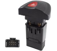 Interruttore Pulsante di Warning Luci di emergenza compatibile per Renault Megane 1 e Megane Scenic 1 (1995-2003) 7700435867