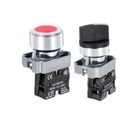 Interruttore pulsante impermeabile Start Stop Emergency BA31 BA42 BD21 BD33 | Interruttore pulsante impermeabile IP65 10A con momentaneo e bloccaggio e più tipi di contatto.(BD21(Black 1NO))