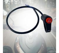 Interruttore Pulsante Luci Di Emergenza Per Moto Eurowagens 77011287352N