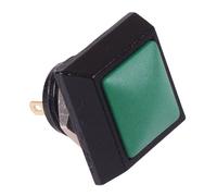 Interruttore Pulsante Metallo Momentaneo 12mm Verde IP65 SPST Off-(On)