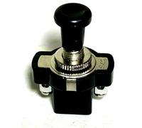 INTERRUTTORE PULSANTE ON/OFF TERMINALI A VITE 12V/24V TIPO CORTO FISSAGGIO 8mm