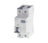 Interruttore RCBO SIEMENS 5SU1356-6KK13 - 2P, 1P+N, 13 A, 230 V AC, 30 mA, 6 kA