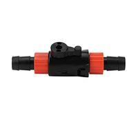Interruttore regolatore del flusso d'acqua in plastica per acquario, valvola di controllo del flusso d'acqua dell'acquario con connettore per tubo flessibile con impugnatura a (Large valve 16/22)