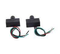 Interruttore regolatore spruzzatore elettrico da 12 V per spruzzatori agricoli con robusto involucro in PP e tappo superiore in alluminio (plastica)