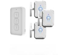 Interruttore remoto senza fili, controller intelligente RF433, nessun cablaggio necessario per l'illuminazione domestica, trasmettitore adesivo facile da installare con lunga durata della batteria