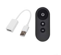 Interruttore remoto USB, DC5V RF Wireless Control per striscia LED dimmer modulo controller velocità ventola, 16,5 x 2 x 1 cm