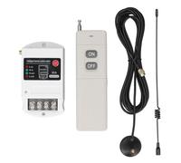 Interruttore remoto wireless Controller RF monofase CA 220 V 30 A 3,5 KW con portata di 5000 m Compatibile con pompa dell'acqua Motore Porta del garage Luce e attrezzature agricole (AC220V)