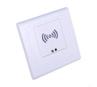 Interruttore rilevatore di movimento a microonde 86 tipo 220 V per illuminazione scale - Impostazioni Lux tempo regolabile per montaggio su superficie, bianco