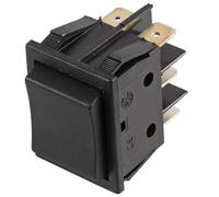 INTERRUTTORE, ROCKER, DPDT, C OFF, MOM, BLK B41J411000000 (MOLVENO) Qtà X 1
