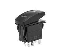Interruttore Rocker On Off SPST Con LED Rosso 12V 24V 5 Pin Per Auto Barca