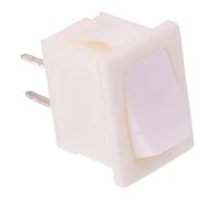 Interruttore Rocker Rettangolare Bianco On-Off 19,2 x 13mm SPST 15A