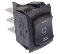 Interruttore Rocker Rettangolare DPDT 10A On-Off-On