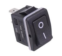 Interruttore Rocker Rettangolare Impermeabile On-Off IP68 SPST 16A 250VAC