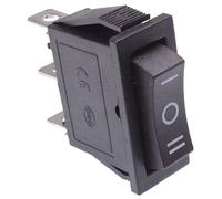 Interruttore Rocker Rettangolare SPDT On/Off/On 20A 250VAC Pannello