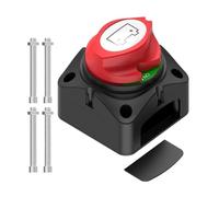 Interruttore rotante di disconnessione dell'isolatore for auto da 12-48 V 275 A della batteria marina a 2 posizioni On/Off con o senza montante superiore(On-Off 275A Switch)