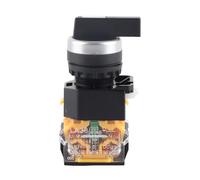 Interruttore Rotante RESET Automatico a 3 Posizioni per Contattore LA38-20BX33 con Manico Lungo per Controllo del Relè e Avviamento Elettromagnetico