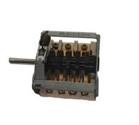 Interruttore Rotante Stufa 4 Vie 250V 32A 480V 25A PF Costruzione Plastica e Met