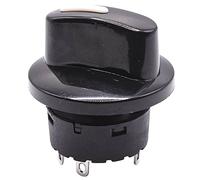 Interruttore Rotativo HQRP Con Manopola 120V 8A 1 Polo 6 Vie SP6T