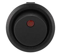Interruttore Rotondo Aramox, Interruttore Spst On/Off Rotondo Elettrico Automobilistico 12v per la Luce della Barca del Cruscotto Dell'auto Van