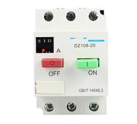 Interruttore salvamotore DZ108-20/211 Avviatore di protezione interruttore automatico trifase 3P 380 V(211,6.3 10A)