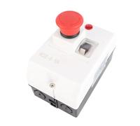 Interruttore Salvamotore Impermeabile IP55 Interruttore Automatico Motore 6-10A 690V 50/60Hz con Manopola di Arresto di Emergenza Lampada di Segnalazione Disconnessione