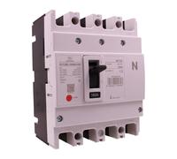 Interruttore Scatolato MCCB 160A 4 Poli 3P+N, Magnetotermico Industriale Trifase