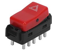 Interruttore Segnalatore Di Pericolo Rosso, Switch Emergenza, Codice OE 1248200110 - Alta Resistenza, Facile Installazione, Compatibile W124 W201 W202
