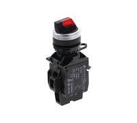 Interruttore selettore a 2 posizioni con pulsante luminoso a LED rosso Controls Switches