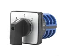 Interruttore selettore di commutazione LW2620A32A Rotary Cam Control 3 posizioni OnOffOn per sistemi trifase nominale a AC380V/DC220V e 20A 32A corrente (32A)