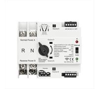 Interruttore selettore elettrico di trasferimento automatico ATS WiFi Smart Dual Power Alimentazione ininterrotta 125A 2P