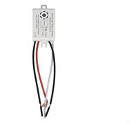 Interruttore sensore acustico per interni, 220 V, controllo vocale automatico, rilevamento della luce e del movimento, IP44, alloggiamento ignifugo V0, angolo di rilevamento di 180°