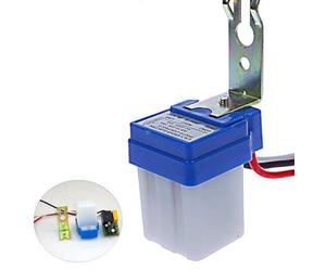 INTERRUTTORE SENSORE CREPUSCOLARE MINI DA 6A 220V PER LAMPADE FARO FARETTO LED