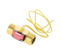 Interruttore sensore di flusso dell'acqua DN20 Brass Flowmeter 1.5-50L/min Liquid Water Flow Sensor Switchs YF-B2 G1/2 Filettatura esterna in otto