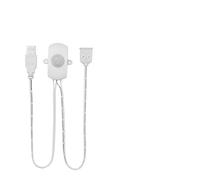 Interruttore Sensore di Movimento PIR Automatico, Interruttore di Illuminazione LED Stabile e Sensibile, adatto per Seminterrato e Garage, (BLACK) (WHITE)