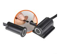 Interruttore sensore di movimento PIR con touch | Modalità di scansione manuale e prossimità - 12 V-24 V DC | Carico 100 W | Gamma di rilevamento 3-5 m | Angolo di rilevamento 180 ° | Classificazione