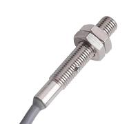 Interruttore sensore di prossimità induttivo in acciaio inossidabile a tre fili IP65 con 2 metri NPN PNP NO NC(O6.5,PNP NC)