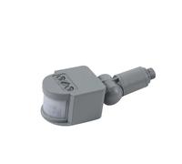 Interruttore sensore luce LED regolabile 12V 24V 110V 220VPIR rilevatore di movimento sensore esterno da parete(Gray,DC 12V)