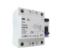 Interruttore SEZ Fi 25A 30mA 2P 10kA TIPO B RCD FI interruttore di protezione...