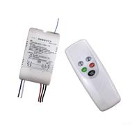 Interruttore sezionale wireless a 2/3/4 vie per plafoniere, telecomando LED con modalità timer, montaggio a parete AC220V fino a 1000W (2 vie)