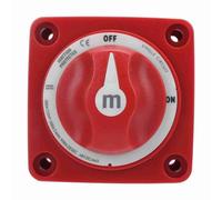 Interruttore Sezionatore Batteria Marina 300A 12 48V Per Yacht E Imbarcazioni A Benzina Interruttore Singolo Circuito Impermeabile Con Manopola Rosso Per Installazione Superficie O Pannello